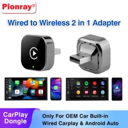 محول كار بلاي اللاسلكي المطور من Pionray - نقل مستقر بدون تأخير - تحويل الاتصال السلكي إلى لاسلكي