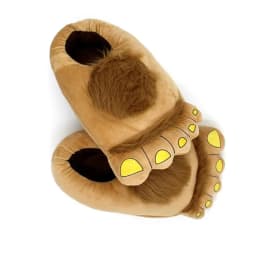 مصمم Cartton bigfeet للجنسين الشتاء شبشب منزل أحذية قطنية النساء الرجال الانزلاق على كسول المنزل الأحذية عشاق زوجين الطابق الأحذية