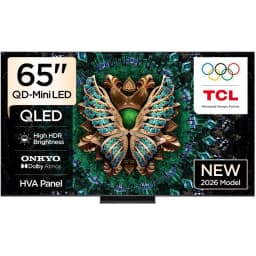 تي سي ال 65 بوصة تلفزيون ذكي، دقة 4 كيه QD Mini-LED، 144 هرتز، اسود، سي 6 كي برو