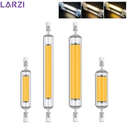 1-10 قطعة عالية الطاقة LED R7s COB أنبوب زجاجي 78 مللي متر 118 مللي متر J78 J118 COB ضوء لمبة 110 فولت 220 فولت 15 واط 20 واط 30 واط 50 واط المنزل استبدال مصباح هالوجين