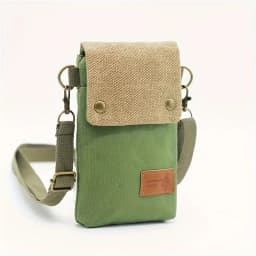 الصلبة اللون قماش 3 طبقة Crossbody حقيبة الهاتف الخليوي بسيط القماش المرأة حقيبة الموضة حقيبة الكتف محفظة نسائية للعملات المعدنية