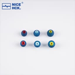 NICEHCK 08 أطراف أذن من السيليكون عازلة للضوضاء سماعات أذن ملحقات سماعات تحسين صوت واضح لـ NX7MK4 Zero 2 T2 GK20