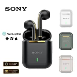 الأصلي سوني J18 TWS سماعات لاسلكية بلوتوث Ture سماعات رياضية HiFI ستيريو لعبة سماعة مقاومة للماء مع هيئة التصنيع العسكري