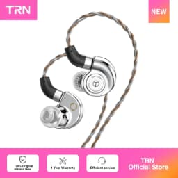 سماعات أذن TRN Conch عالية الأداء مع غشاء ماسي DLC وفلاتر ضبط الصوت لشاومي