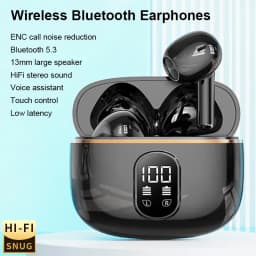 أحدث سماعة بلوتوث Pro4-Plus، سماعة لاسلكية، سماعة ستيريو HiFi للموسيقى، سماعات أذن A87 Pods TWS متوافقة مع شاومي وآيفون وإير باد.