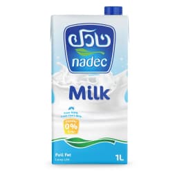 نادك حليب طويل الأجل كامل الدسم 1 لتر