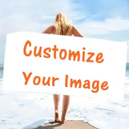 منشفة شاطئ مخصصة مع صورة مضحكة، منشفة شاطئ من الألياف الدقيقة رقيقة وماصة للماء للشاطئ والسباحة واليوغا والاستحمام والرياضة