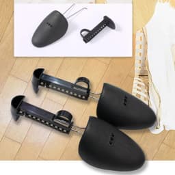 1 Pairs الأحذية نقالة الأحذية شجرة المشكل رف البلاستيك قابل للتعديل طول الرجال/النساء أشجار الأحذية نقالة التمهيد حامل المنظمون