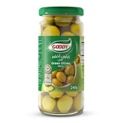 زيتون أخضر كامل