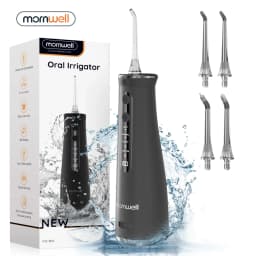 Mornwell F32 المياه الخيط عن طريق الفم تبييض الأسنان الأجهزة المنزلية سونيك جهاز تنظيف الأسنان بالماء 260 مللي خزان الأسنان الأنظف عن طريق الفم المياه النفاثة