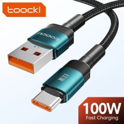 Toocki USB نوع C كابل شحن سريع USB C شاحن الحبل آيفون 15 14 13 12 11 هواوي P40 P30 Realme ممن لهم Oneplus قوة البنك
