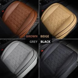جديد الجبهة غطاء مقعد السيارة بولي Leather الجلود سيارات وسادة مقعد السيارات مقعد حامي العالمي سيارة وسادة كرسي حصيرة اكسسوارات السيارات