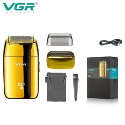 VGR ماكينة حلاقة احترافي موس الحلاقة ماكينة حلاقة كهربائية الترددية الة حلاقة محمول ماكينة تشذيب اللحية ميني ماكينة حلاقة للرجال V-399