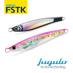 FSTK البحر باس إغراء Jugulou الصب تهزهز 15g30g40g60g80g التونة طويلة الصب السحر الغزل الطعم الاصطناعي ملعقة الصيد في المياه المالحة