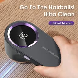 مزيل الوبر المحمول مزيل الكريات الزغب الكهربائي للملابس شاشة LED قابلة للشحن للملابس ماكينة حلاقة للنسيج مزيل الزغب