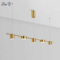 الحديثة Led غرفة المعيشة الثريات طاولة طعام ثريا تركب بالسقف المطبخ معلقة تركيب المصابيح عكس الضوء إضاءة داخلية مصباح