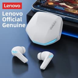 سماعات لينوفو GM2 Pro اللاسلكية بتقنية البلوتوث V5.4، مكالمات عالية الجودة، زمن استجابة منخفض، سماعات ثنائية الوضع للموسيقى والألعاب GM2PRO