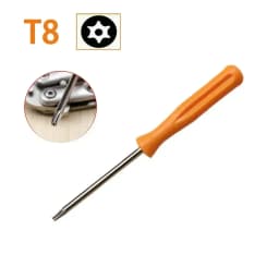 1 قطعة توركس T8 الأمن افتتاح مفك مع ثقب في تلميح مفك برغي دقيق لوحدة التحكم مفك براغي خاص أدوات يدوية