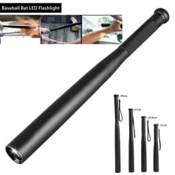 مصباح يدوي LED قابل لإعادة الشحن T6 عالي القوة للاستخدام الخارجي، كشاف تكتيكي متعدد الوظائف من سبائك الألومنيوم، إضاءة طوارئ للتخييم بدون بطارية