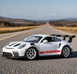 1:36 بورش 911 GT3 RS سبيكة سيارة صغيرة نموذج سباق Diecasts لعبة معدنية الرياضة محاكاة جمع التراجع هدايا الأطفال