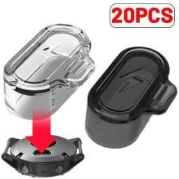 شحن ميناء الغبار التوصيل غطاء حامي غطاء ل Garmin Forerunner 955 945 255 Fenix 7 7S 7X 6 6S 6X بولي TPU واضح غطاء غبار