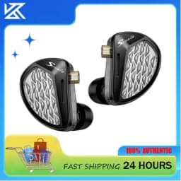 وحدات KZ Sonata 28BA سماعات رأس HIFI مطورة على الأذن وحدة درع متوازنة قابلة للضبط سماعات ألعاب سلكية