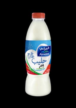 حليب طازج قليل الدسم