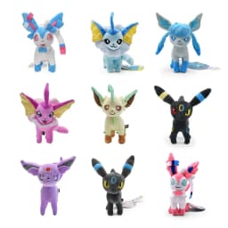 Leafeon Vaporeon Glaceon Sylveon Espeon Umbreon Vaporeon Sylveon Sylveon Sylveon Sylveon لعبة ألعاب قطيفة ، هدية قابلة للتحصيل