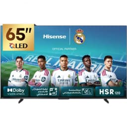 هايسنس 65 بوصة تلفزيون ذكي، دقة 4 كيه كيو ليد، 60 Hz، اسود، Q61Q