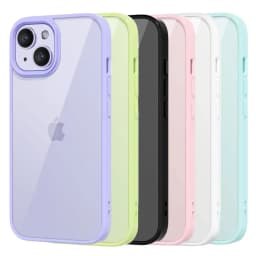حافظة هاتف شفافة مضادة للصدمات لهاتف آيفون 16 15 14 13 12 11 Pro Max 7 8 Plus XR Xs 12 غطاء ممتص للصدمات من السيليكون الصغير