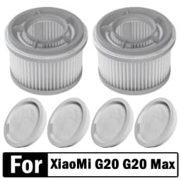 للمكنسة الكهربائية Xiaomi G20/G20 Max قابلة للغسل واستبدال فلتر HEPA