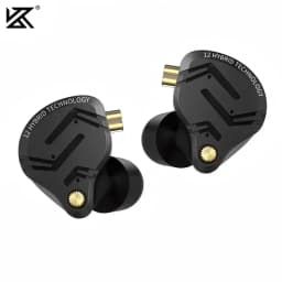 KZ ZS12 PRO X تقنية المحرك الديناميكي المتوازن الهجين IEM سماعة ترقية HiFi Bass داخل الأذن سماعة رأس سلكية للضبط