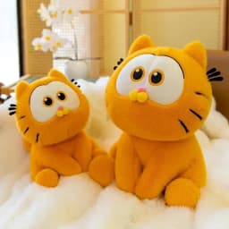 25 سنتيمتر غارفيلد محشوة أفخم دمية Kawaii بلوشي لعبة الكرتون أنيمي القط أفخم الديكور هدية