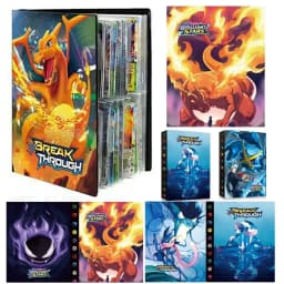 240 قطعة Pok é mon بطاقات كتاب البوم بوكيمون لعبة Charizard ألبوم بطاقات VMAX GX EX حامل جمع الموثق مجلد الاطفال لعبة هدية
