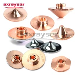 جميع أنواع فوهات الليزر آلة قطع الألياف مزدوجة/مفردة Dia.28/D32mm لـ Raytools Precitec WSX HSG Bodor HANS Head