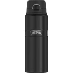 ثيرموس ستينلس كينغ قارورة ماء، بارد/ساخن، 710.00 ml ( 1.25 pt )، اسود
