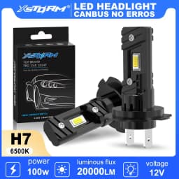 XSTORM 2 قطعة H7 LED المصباح لمبة 100 واط 20000LM CPS LED Canbus مصابيح السيارات 6500 كيلو LED أضواء لمبة لسيارة 12 فولت شاحنة المصباح