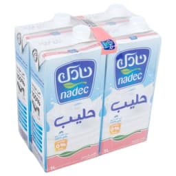 حليب طويل الأجل خالي الدسم