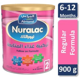 نيورالاك حليب المتابعة 2 للأطفال من 6 إلى 12 شهرًا - 900 جم