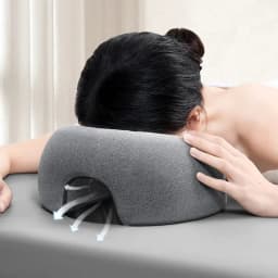 وسادة ميموري فوم مريحة للتدليك المنزلي ، وسادة للراحة على الوجه ، مسند رأس مريح لصالون التجميل