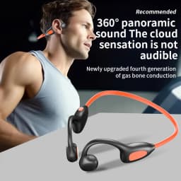 Xiaomi AirConduction سماعات عالية الجودة 5.4 العظام التوصيل الرياضة سماعات بلوتوث Hifi ستيريو الموسيقى مع هيئة التصنيع العسكري سماعات الأذن
