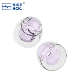 NICEHCK P03 أطراف أذن من السيليكون السائل الشفاف لإلغاء الضوضاء ملحقات سماعات الأذن الناعمة الآمنة لـ NX8 Que Cantor IEM