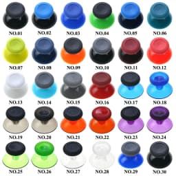 JCD 2 قطعة لوحدة تحكم Microsoft XBox Series X S ثلاثية الأبعاد التناظرية Thumb Sticks قبضة عصا التحكم غطاء ThumbSticks
