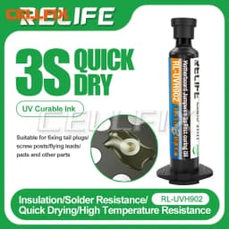 RELIFE RL-UVH902 UV شفافة علاج قناع لحام لإصلاح الهاتف المحمول سلك القفز سريعة الجافة علاج لحام لصق زيت الجريان