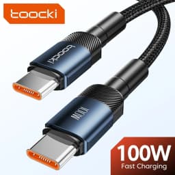 Toocki 60 واط/100 واط نوع C إلى USB C كابل PD 3.0 شحن سريع شحن سريع نوع C إلى نوع C لأجهزة الكمبيوتر المحمول هواوي Xiaomi سامسونج