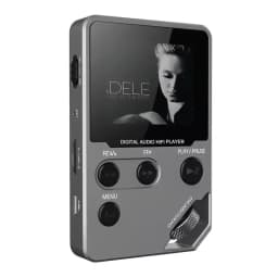 مشغل موسيقى MP3 بلوتوث C5 8 جيجابايت بدون فقدان، جسم من سبائك الزنك، أدوات تحكم دوارة، اتصال لاسلكي، راديو FM، مسجل صوت