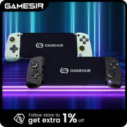 وحدة تحكم ألعاب GameSir X5 Lite لأجهزة أندرويد وآيفون 16/15 وآيباد ميني - عصا تحكم بتأثير هول، تدعم تطبيقات الألعاب المحمولة