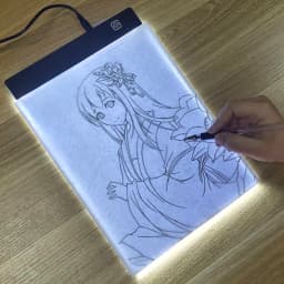 Led رسم نسخ الوسادة 3 مستوى عكس الضوء مجلس الجدول الرسوم المتحركة اللوحة ألعاب تعليمية هدية قابل للتعديل ضوء المفكرة للأطفال