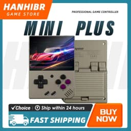 جهاز ألعاب فيديو محمول MIYOO Mini Plus بشاشة 3.5 بوصة OCA IPS يعمل بنظام لينكس مع محاكي متعدد وبطارية 3000 مللي أمبير - هدية مثالية