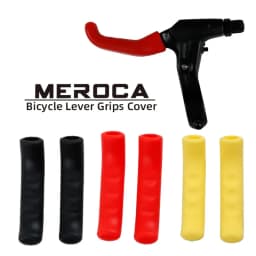 MEROCA 1 زوج دراجة الفرامل رافعة واقية سيليكون دراجة رافعة القبضات دراجة الفرامل غطاء مقبض دراجة الملحقات